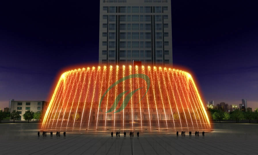 山西省大同市同煤集團(tuán)廣場音樂噴泉工程