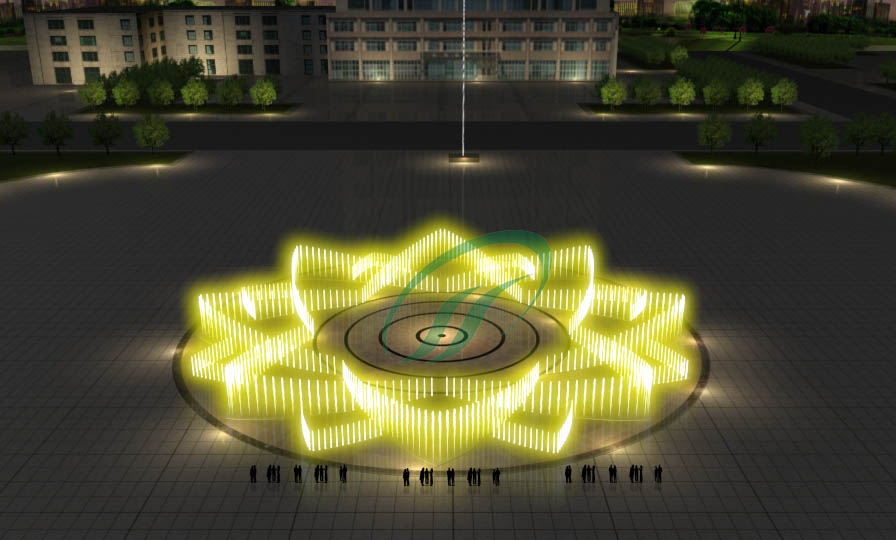 山西省大同市同煤集團(tuán)廣場音樂噴泉工程