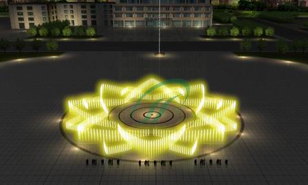 山西省大同市同煤集團(tuán)廣場音樂噴泉工程