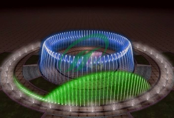 石家莊民心廣場(chǎng)音樂(lè)噴泉工程