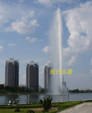 亞洲第一高噴-齊齊哈爾勞動(dòng)湖200米高噴工程